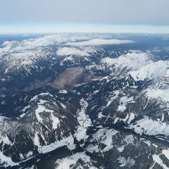 Flugwegposition um 14:42:17: Aufgenommen in der Nähe von Radmer, 8795, Österreich in 3664 Meter